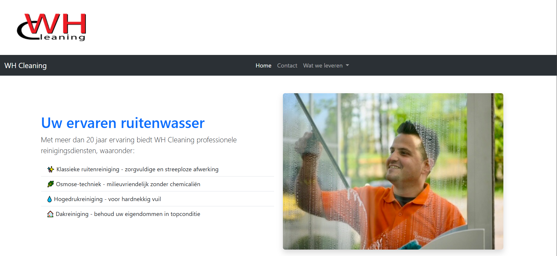 Project bootstrap website